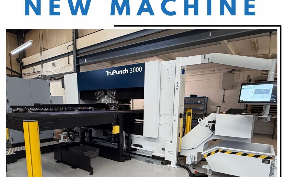 We’re excited to announce the installation of a Trumpf TruPunch 3000 at Clacton Facility (A&R Engineering).
